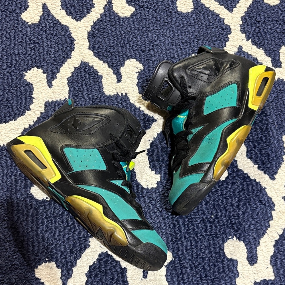Nike Air Jordan 6 Retro Turbo Green/Volt Sneakers